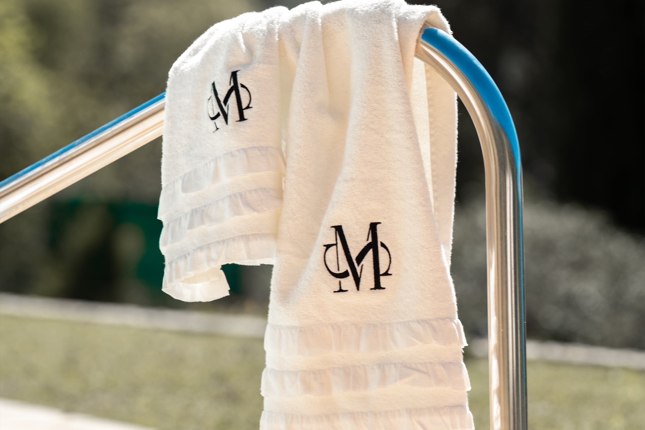 Set de Serviettes de Bain Luxe – Élégance Méditerranée | 100% Coton